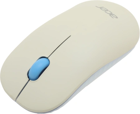 Клавиатура + мышь Acer OCC205 клав:белый/голубой мышь:белый/голубой USB беспроводная slim Multimedia (ZL.ACCEE.00C)
