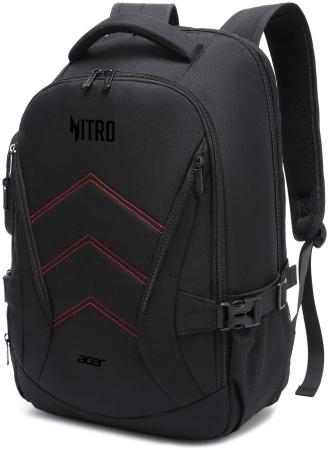 Рюкзак для ноутбука 15.6" Acer Nitro OBG313 черный/красный полиэстер (ZL.BAGEE.00G)