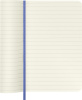 Блокнот Moleskine CLASSIC SOFT QP611B42 Pocket 90x140мм 192стр. линейка мягкая обложка голубая гортензия