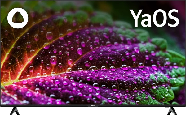 Телевизор LED BBK 65" 65LEX-8235/UTS2C (B) Яндекс.ТВ черный 4K Ultra HD 60Hz DVB-T DVB-T2 DVB-C DVB-S2 USB WiFi Smart TV (RUS)