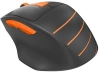 Мышь A4Tech Fstyler FG30S серый/оранжевый оптическая (2000dpi) silent беспроводная USB (6but)