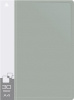 Папка с 30 прозр.вклад. Бюрократ -BPV30GREY A4 пластик 0.65мм торц.карм с бум. встав серый