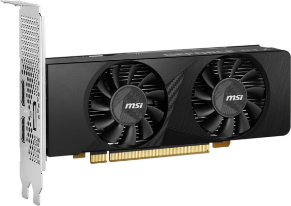 Видеокарта MSI PCI-E 4.0 RTX 3050 LP 6G OC NV RTX3050 6Gb 128bit GDDR6 1492/14000/HDMIx2/DPx1/HDCP R