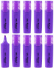 Набор текстовыделителей Deli Accent ES621VIOLET-P Delight скошенный пиш. наконечник 1-5мм фиолетовый