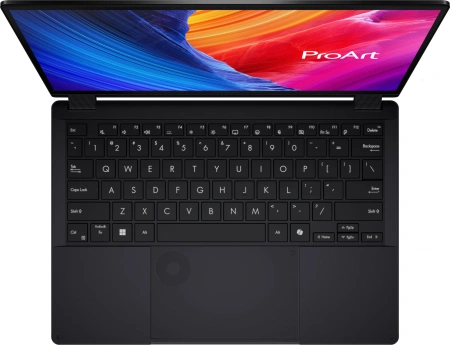 Ноутбук Asus ProArt PX13 HN7306WV-LX014X Ryzen AI 9 HX 370 32Gb SSD1Tb NVIDIA GeForce RTX4060 8Gb 13.3" OLED Touch 3K (2880x1800) Windows 11 Professional black WiFi BT Cam (90NB14L1-M00180)