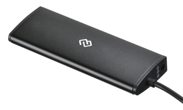 Разветвитель USB-C Digma HUB-4U2.0-UC-B 4порт. черный
