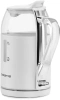 Чайник электрический Polaris PWK 1563CGL 1.5л. 2200Вт белый/прозрачный корпус: стекло/пластик