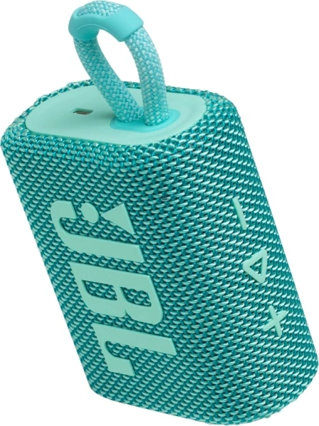 Колонка порт. JBL GO 3 бирюзовый 4.2W 1.0 BT (JBLGO3TEAL)