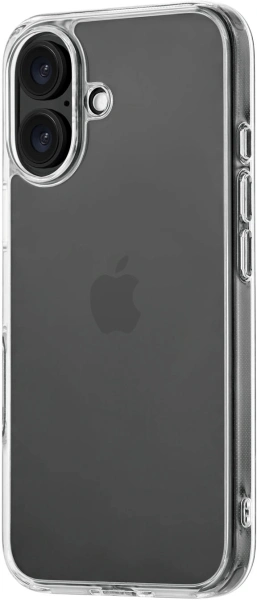 Чехол (клип-кейс) uBear для Apple iPhone 16 Real прозрачный (CS391TT61RL-I24)