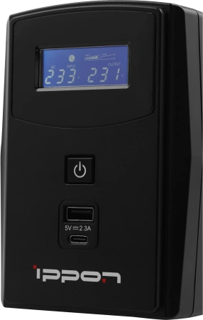Источник бесперебойного питания Ippon Back Power Pro II Euro 650 360Вт 650ВА черный