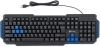 Клавиатура Оклик 750G FROST WAR черный/черный USB Multimedia for gamer