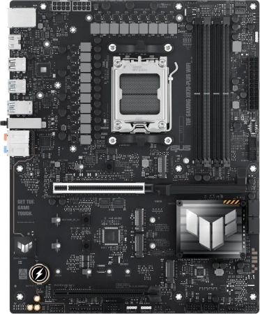 Материнская плата Asus TUF GAMING X870-PLUS WIFI SocketAM5 AMD X870 4xDDR5 ATX AC`97 8ch(7.1) 2.5Gg RAID+HDMI