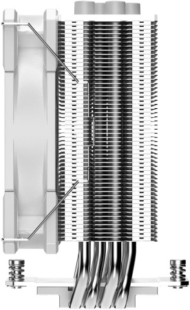 Устройство охлаждения(кулер) ID-Cooling SE-224-XTS WHITE Soc-AM4/1151/1200/2066/1700 4-pin 16-29dB Al+Cu 220W 650gr LED Ret