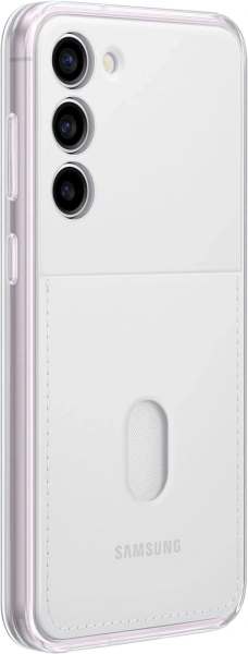 Чехол (клип-кейс) Samsung для Samsung Galaxy S23+ Frame Case белый (EF-MS916CWEGRU)