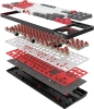 Клавиатура A4Tech Bloody WS87 Naraka механическая черный/красный USB беспроводная BT/Radio Multimedia for gamer LED (WS87)