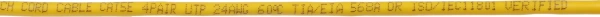 Патч-корд ANP511_3M_Y UTP 4 пары cat5E CCA molded 3м желтый outdoor RJ-45 (m)-RJ-45 (m)