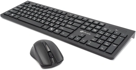 Клавиатура + мышь Оклик 250M клав:черный мышь:черный USB беспроводная slim (997834)