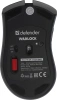 Мышь Defender Warlock GM-709L черный оптическая 2400dpi беспров. USB 7but (52709)