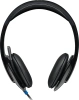 Наушники с микрофоном Logitech H540 черный 1.8м накладные USB оголовье (981-000480)
