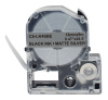 Картридж ленточный Cactus CS-LK4SBE LK-4SBE черный на сереб.мат. 12x9 для Epson LW300/LW400/LW700/LW600P/LW1000P/K400/Z700/Z900