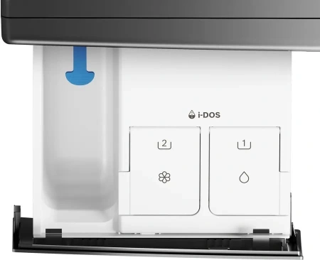 Стиральная машина Bosch Serie 8 WNC254ARSN пан.англ. класс: D загр.фронтальная макс.:10.5кг (с сушкой) серый