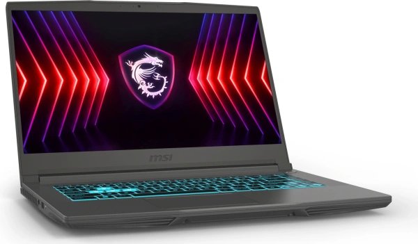 Ноутбук MSI Thin 15 B12UC-2632XRU Core i5 12450H 16Gb SSD512Gb NVIDIA GeForce RTX 3050 4Gb 15.6" IPS FHD (1920x1080) Free DOS grey WiFi BT Cam (9S7-16R831-2632)