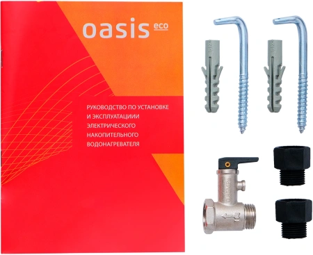 Водонагреватель Oasis Standart EcoER-30 1.5кВт 30л электрический настенный/белый