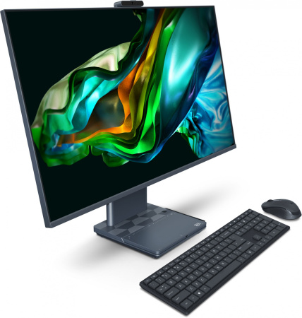 Моноблок Acer Aspire S32-1856 31.5" WQHD i7 1360P/16Gb/SSD1Tb Iris Xe/CR/Esh/kb/m/серый 2560x1440