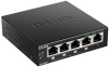 Коммутатор D-Link DES-1005P/B1A 5x100Мбит/с 4PoE 60W неуправляемый