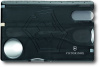 Швейцарская карта Victorinox Swiss Card Nailcare (0.7240.T3) черный полупрозрачный коробка подарочна