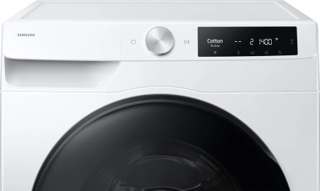 Стиральная машина Samsung WD11DG6B85BELP класс: A загр.фронтальная макс.:11кг (с сушкой) белый инвертер