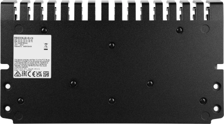 Маршрутизатор MikroTik RB5009UG+S+IN 10/100/1000 черный комп.:устройство/крепления/адаптер