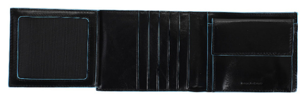 Кошелек мужской Piquadro Blue Square PU1240B2/N черный натур.кожа
