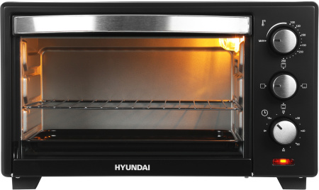 Мини-печь Hyundai MIO-HY090 20л. 1380Вт черный