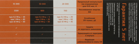 Сетевой фильтр Most H6 5м (6 розеток) черный (коробка)