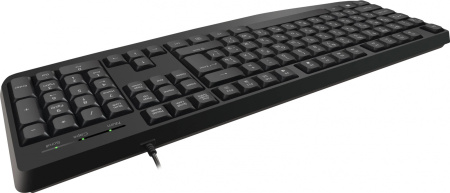 Клавиатура Defender Atom HB-546 черный USB Multimedia for gamer (подставка для запястий) (45546)