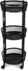 Этажерка Domfy DHC-FC30862 34.2x34.2x83.6см d=34.2см черный