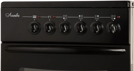 Плита Электрическая Лысьва EF4002MK00 черный стеклокерамика (без крышки)