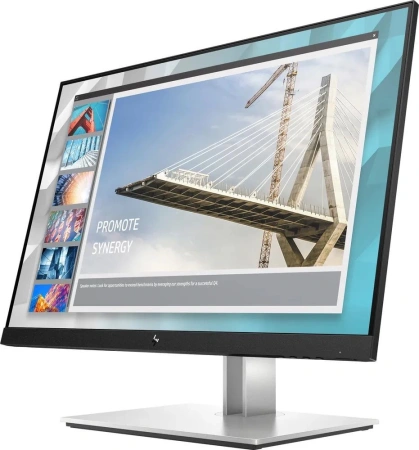 Монитор HP 24" E24i G4 черный IPS LED 16:10 HDMI матовая HAS Piv 250cd 178гр/178гр 1920x1200 60Hz VGA DP WU USB 6.06кг