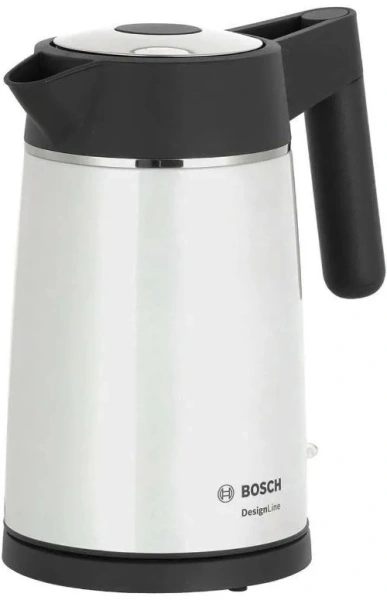 Чайник Bosch TWK5P471 1.7л. 2400Вт серый/черный (металл/пластик)