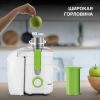 Соковыжималка центробежная Hyundai HY-JE1615 500Вт рез.сок.:400мл. белый/зеленый