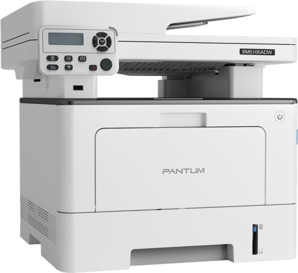 МФУ лазерный Pantum BM5100ADW A4 Duplex Net WiFi белый/серый