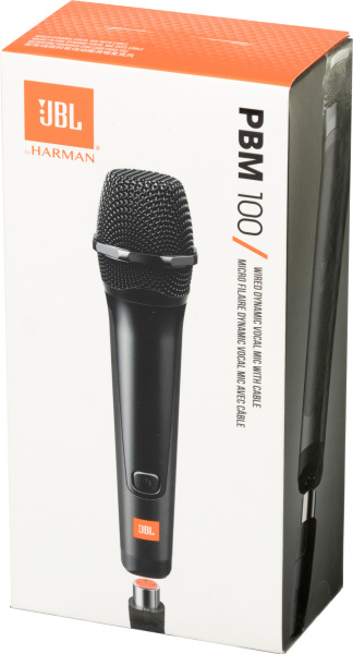 Микрофон проводной JBL PBM100 3м черный