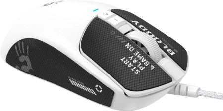 Мышь A4Tech Bloody W72 Ultra белый оптическая 20000dpi USB 6but