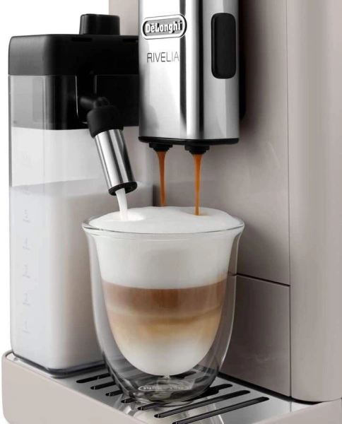 Кофемашина Delonghi EXAM440.55.BG 1450Вт бежевый