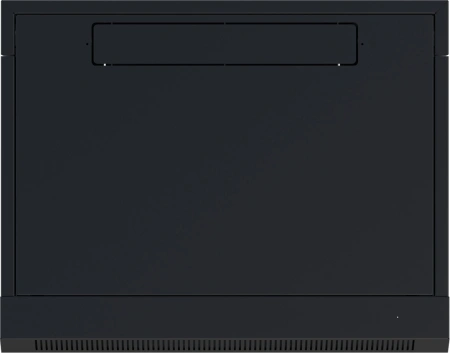 Шкаф коммутационный NTSS (NTSS-W9U6060GS-BL) настенный 9U 570x600мм пер.дв.стекл 60кг черный 22кг