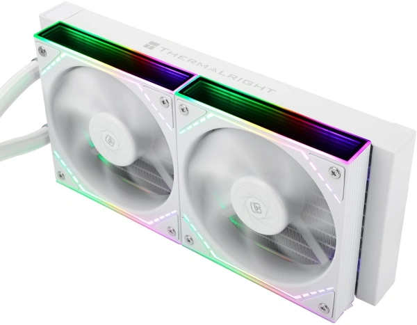Система водяного охлаждения Thermalright Frozen Infinity 240 ARGB Soc-AM5/AM4/1200/1700/1851 белый 4-pin 28.2dB Al Ret (F-INFINITY-240-WH)