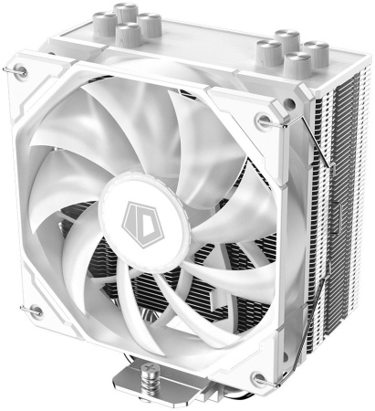 Устройство охлаждения(кулер) ID-Cooling SE-224-XTS WHITE Soc-AM4/1151/1200/2066/1700 4-pin 16-29dB Al+Cu 220W 650gr LED Ret