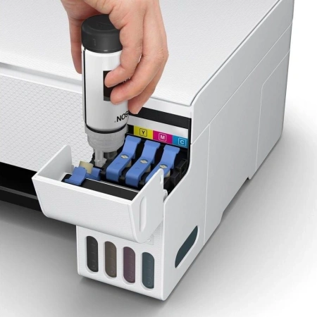 МФУ струйный Epson L3256 A4 WiFi USB белый