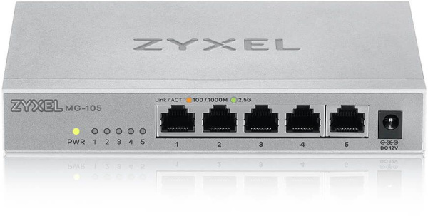 Коммутатор Zyxel MG-105 MG-105-ZZ0101F неуправляемый